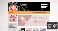 Desktop Screenshot of justnails.com.pt